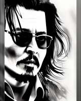 Lupos CannaSeed Johnny Depp - photo réalisée par Luposcannaseed