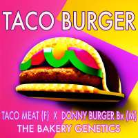 The Bakery Genetics Taco Burger V2 - photo réalisée par TheBakeryGenetics